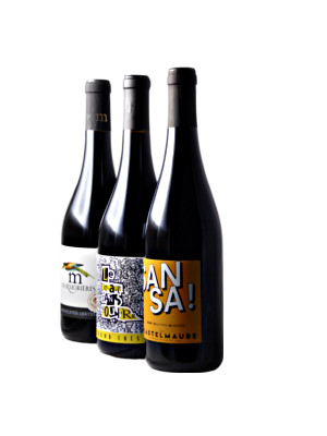 Box 3 vins rouges sans sulfites ajoutés