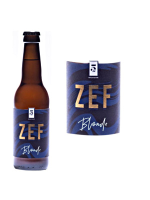 Bière blonde Zef 33cl