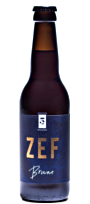 Bière brune Zef 33cl